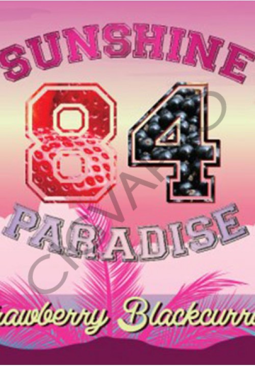 Concentré STRAWBERRY BLACKCURRANT 30ml- sunshine 84 paradise