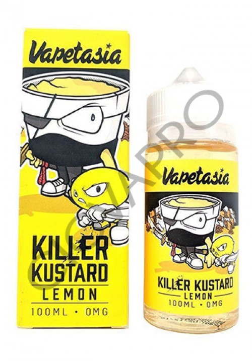 killer kustard lemon 100ml vapetasia