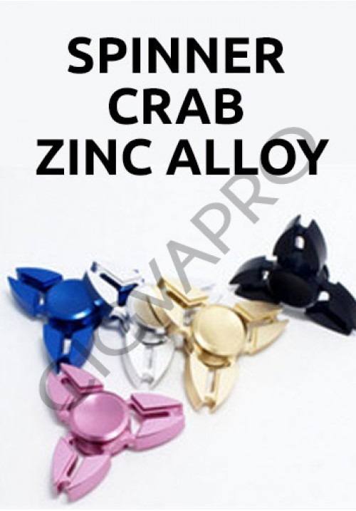 Spinner Crab Zinc alloy